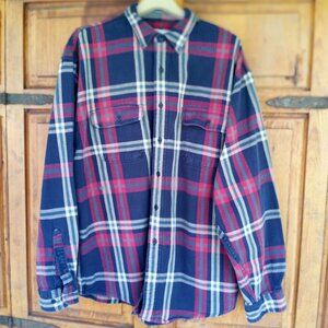 Eddie Bauer flannel shirt jacket